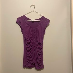 FREE W PURCHASE Design History Purple Top